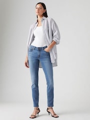 Levi's® Blue Superlow Skinny Worn In Jeans - Image 4 of 7