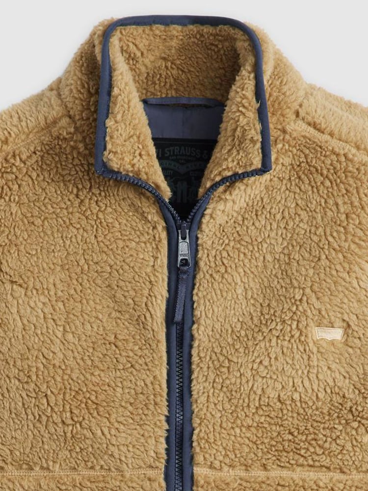 Levi's® Natural Summit Sherpa Vest - Image 6 of 6 Levi's® Natural Summit Sherpa Vest - Image 6 of 6