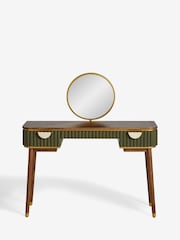 Clarke & Clarke Green Calisto Dressing Table - Image 8 of 9