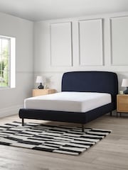 Jasper Conran London Navy Aden Bed - Image 2 of 5