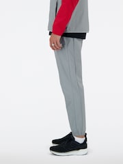 New Balance Grey Mens Athletics Stretch Woven Joggers - Image 5 of 6