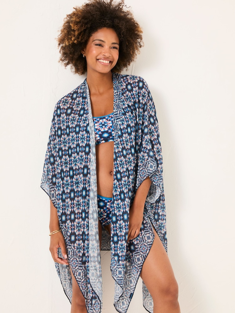 FatFace Geometric Printed Kimono - Bild 1 von 3