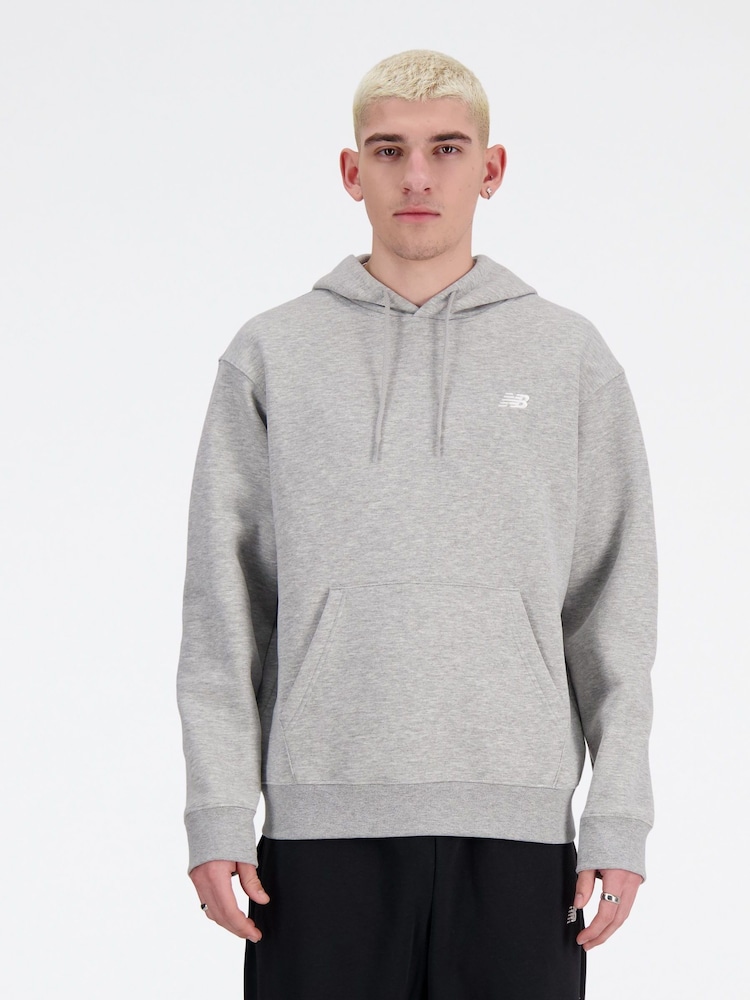 New Balance Grey Mens Sport Essentials French Terry Hoodie - Image 1 of 4