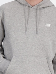 New Balance Grey Mens Sport Essentials French Terry Hoodie - Image 3 of 4