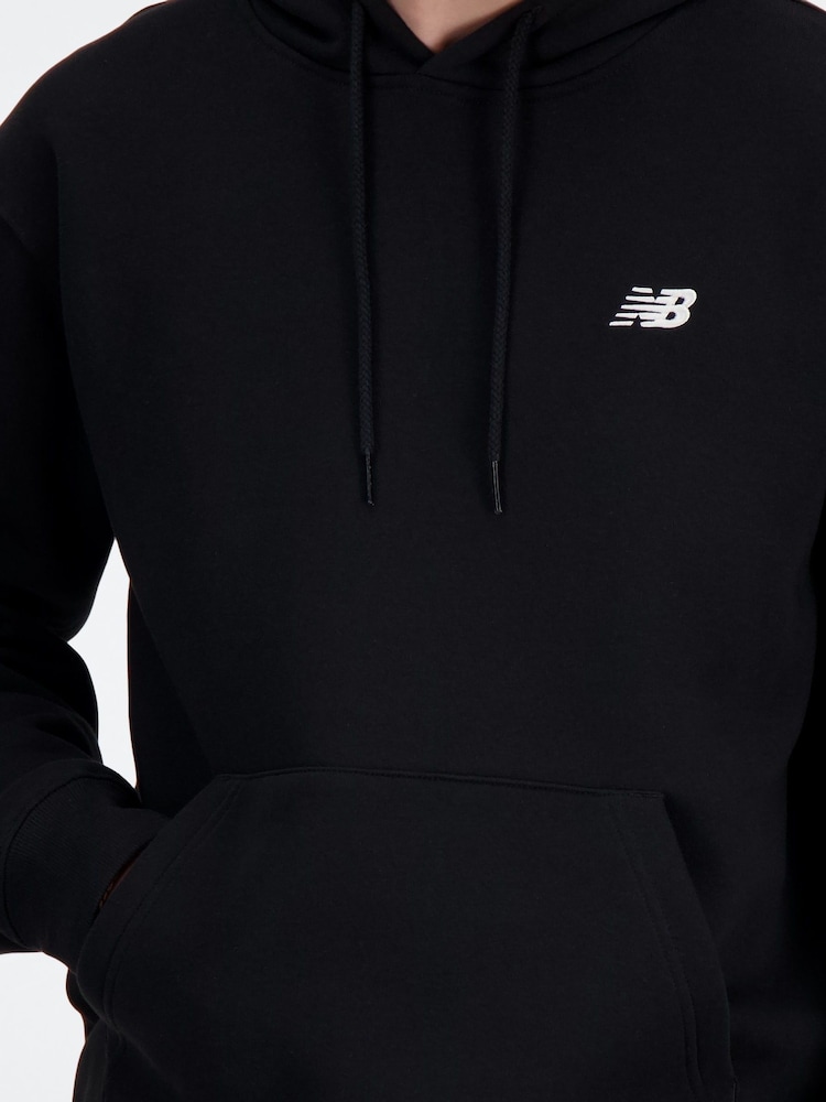 Schwarz - New Balance Mens Sport Essentials French Terry Hoodie - Bild 4 von 4
