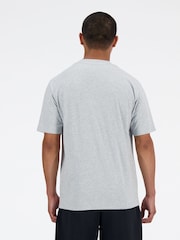 Grau - New Balance Mens Sport Essentials T-Shirt - Bild 2 von 4