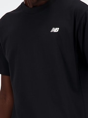 New Balance Black Mens Sport Essentials T-Shirt - Image 4 of 5
