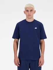 New Balance Navy Mens Sport Essentials T-Shirt - Image 1 of 5