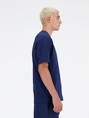 New Balance Navy Mens Sport Essentials T-Shirt - Image 2 of 5