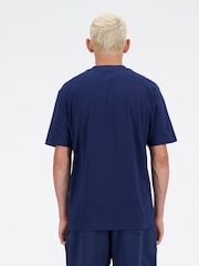 New Balance Navy Mens Sport Essentials T-Shirt - Image 3 of 5