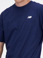 New Balance Navy Mens Sport Essentials T-Shirt - Image 4 of 5