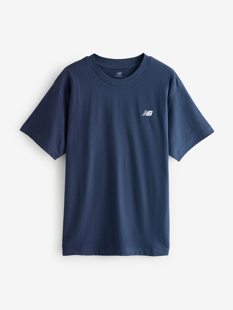 New Balance Navy Mens Sport Essentials T-Shirt - Image 5 of 5