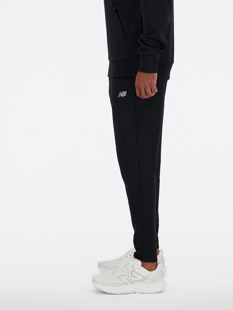 New Balance Black Mens Tech Knit Joggers - Image 5 of 6