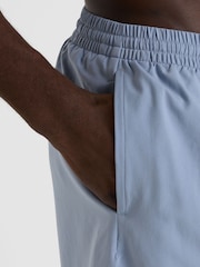 New Balance Light Blue Mens Sport Essentials 7 Shorts - Image 3 of 6