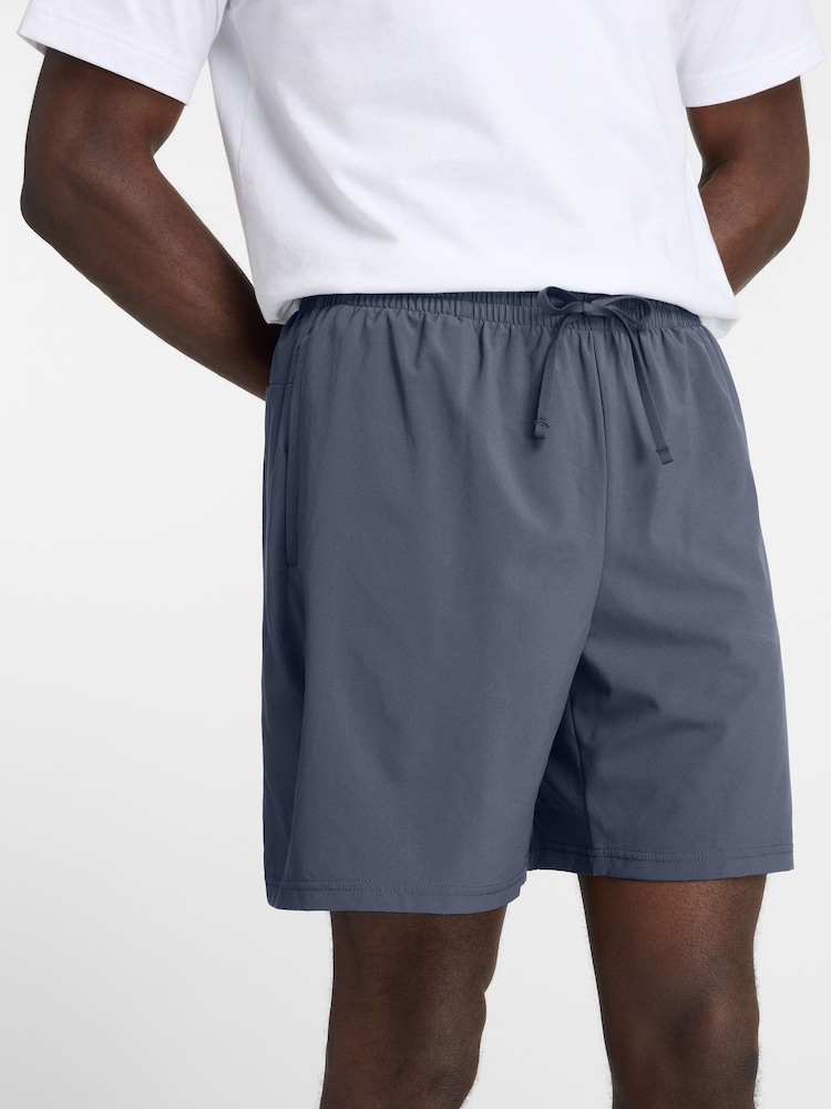 New Balance Graphite Grey Mens Sport Essentials 7 Shorts - Image 2 of 2