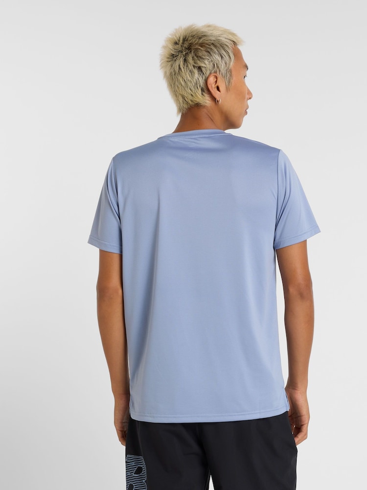 Hellblau - New Balance Mens Sport Essentials T-Shirt - Bild 2 von 6
