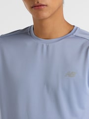 Hellblau - New Balance Mens Sport Essentials T-Shirt - Bild 4 von 6