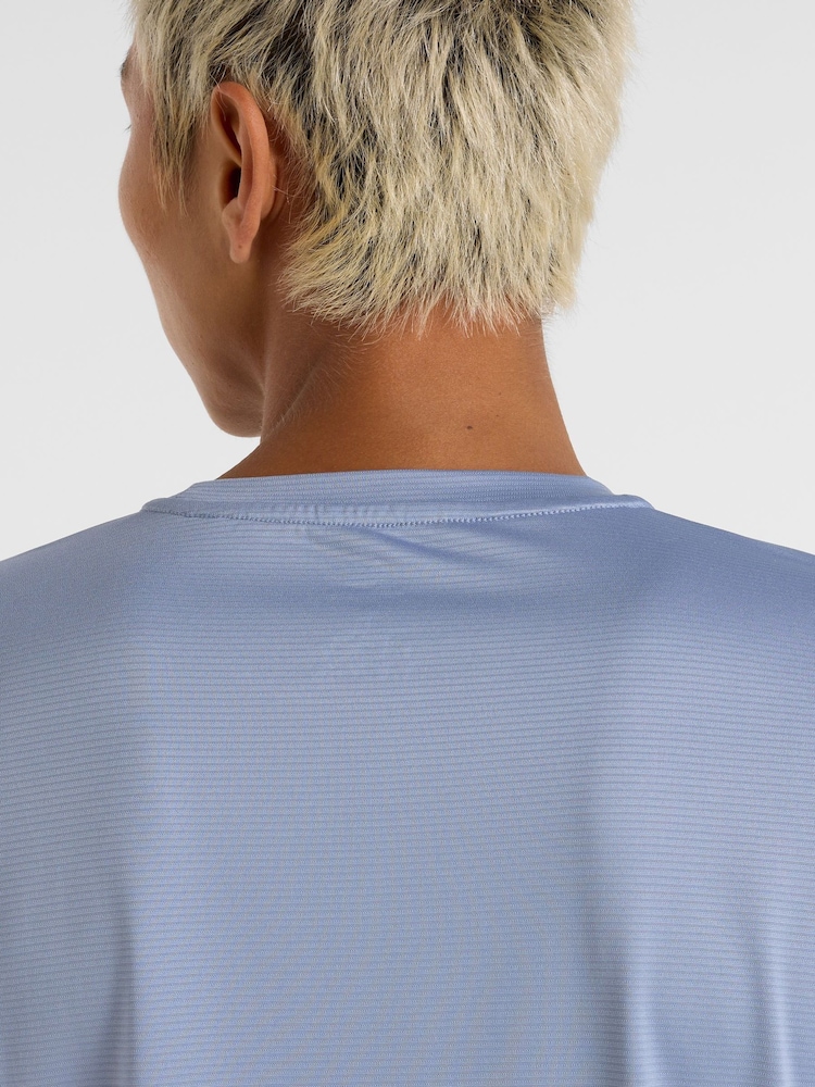 New Balance Light Blue Mens Sport Essentials T-Shirt - Image 5 of 6