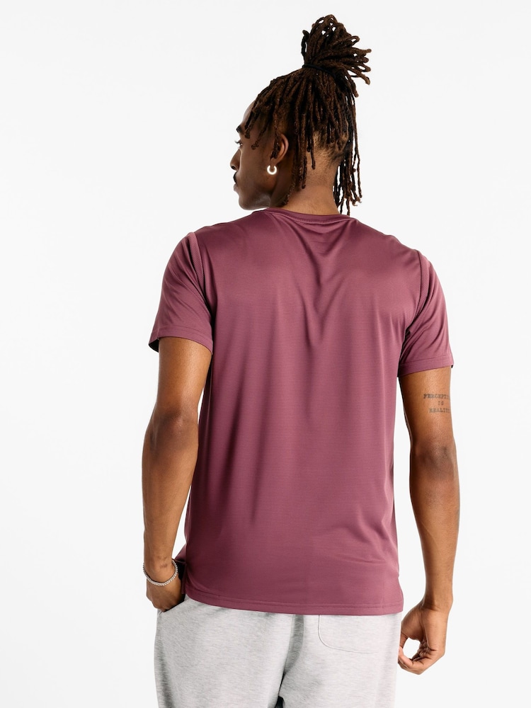 New Balance Plum Purple Mens Sport Essentials T-Shirt - Image 2 of 6