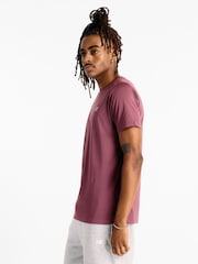 New Balance Plum Purple Mens Sport Essentials T-Shirt - Image 3 of 6