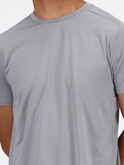 Hellgrau - New Balance Mens Sport Essentials T-Shirt - Bild 4 von 4