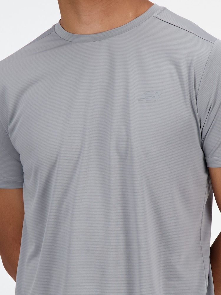 Hellgrau - New Balance Mens Sport Essentials T-Shirt - Bild 4 von 4