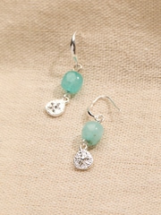 FatFace Turquoise Blue MCS Earrings - Image 2 of 2