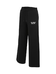 Черный - Женские широкие спортивные брюки New Balance Heritage - Изображение 3 из 3