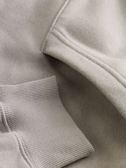 New Balance Brown Womens Linear Hertiage Athletics Club Hoodie - Image 12 of 13