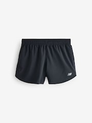 New Balance Black Womens Essentials Shorts - Image 6 of 6