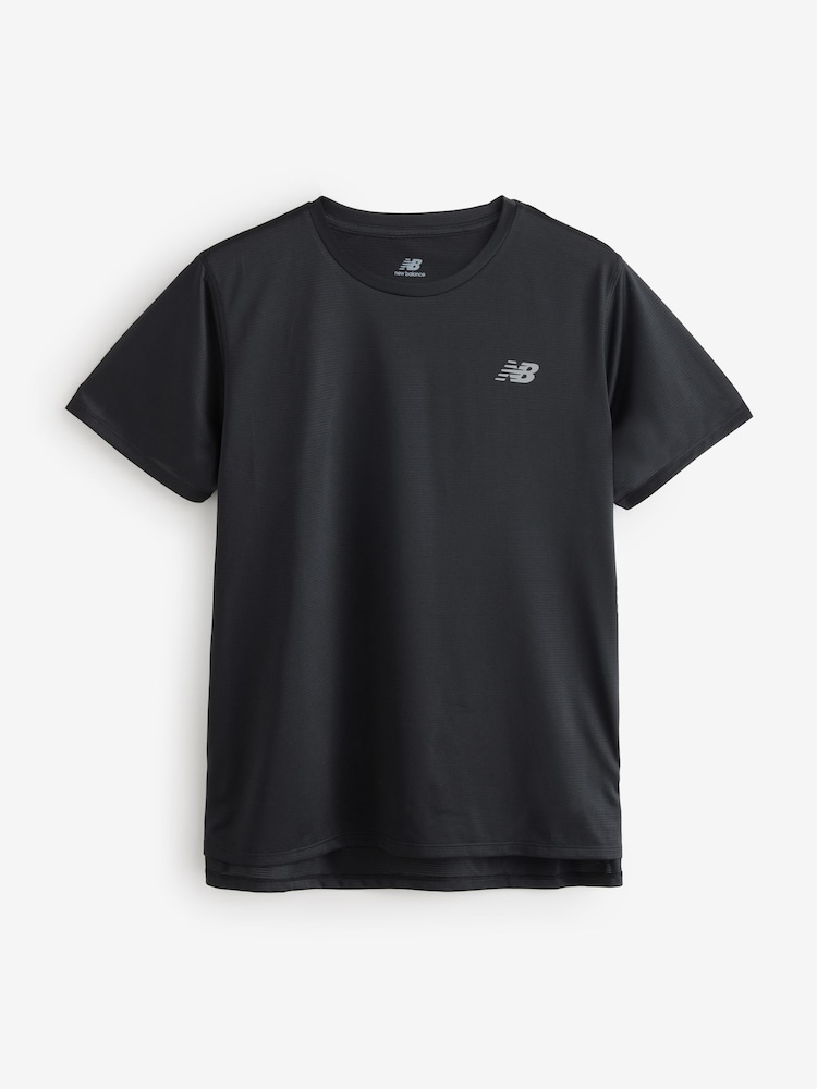 New Balance Black Womens Essentials T-Shirt - Image 5 of 5