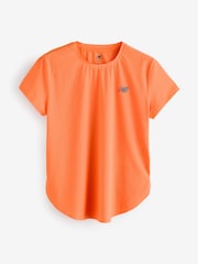 New Balance Orange Womens Race Day Ultra T-Shirt - Image 1 of 1