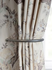 Laura Ashley Grey Set of Two Ball End Swing Holdbacks - Image 1 of 3