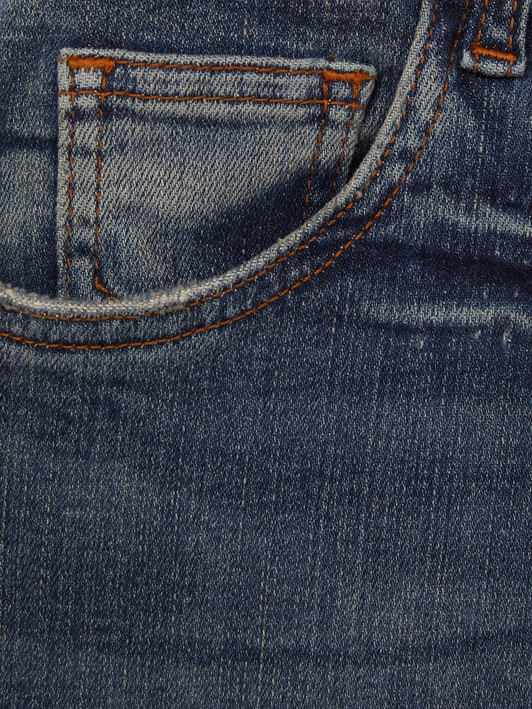 Mittelblau - Reiss Bonnie Mid Rise Flared Jeans - Bild 6 von 6