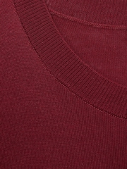 Rot - Reiss Wendy Fine-Knit Crew-Neck Jumper With Cashmere - Bild 7 von 7