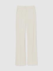 Reiss Cream Millie Wide-Leg Tailored Trousers - Image 2 of 6