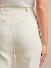 Reiss Cream Millie Wide-Leg Tailored Trousers - Image 4 of 6