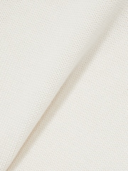 Reiss Ivory Anita Cotton And Wool Crew-Neck Top - Image 5 of 5