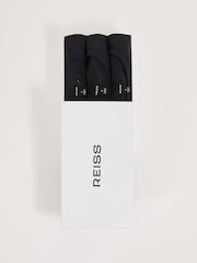 Reiss Navy Bless 3 Pack Cotton Crew-Neck Tailored-Fit T-Shirts 3-Pack - Image 7 of 9