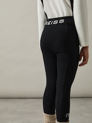 Reiss Kristen Stretch Logo Print Leggings - Imagen 3 de 4