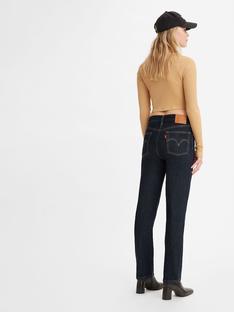 Levi's Женские 100% хлопка 501® Обувь на плоской подошве джинсов Finish Jeans - Изображение 2 из 7