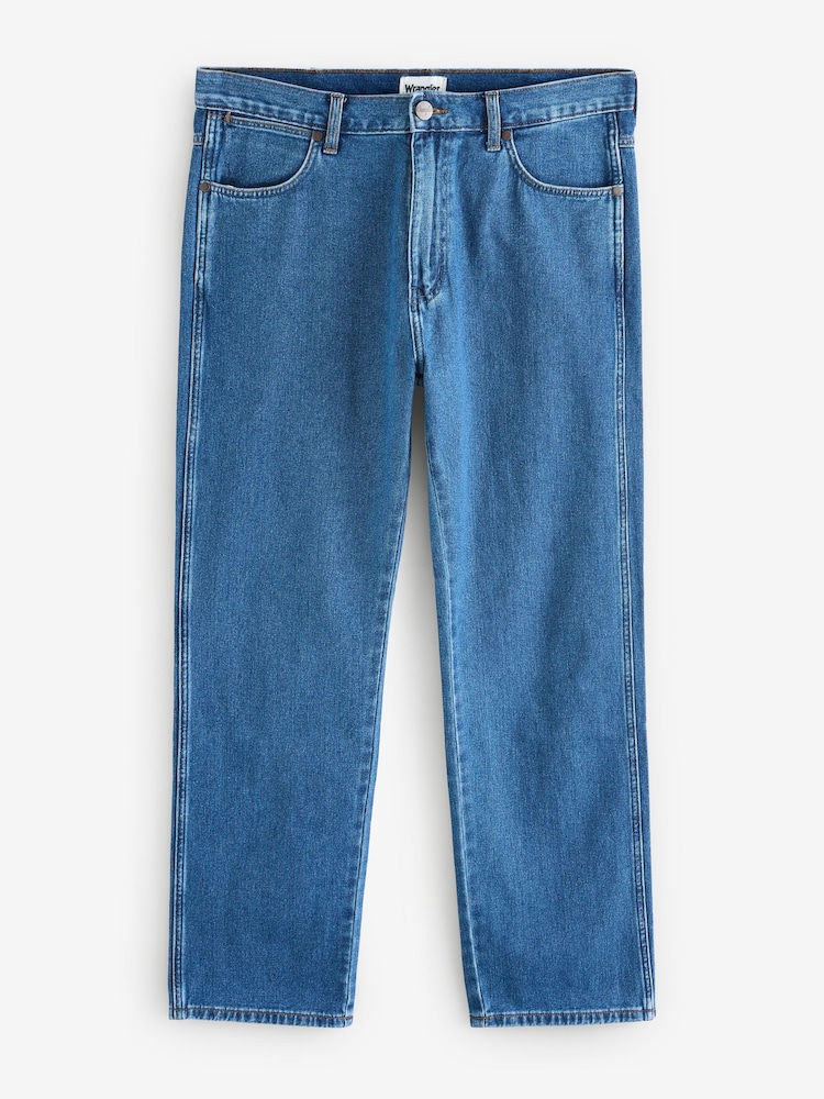 Wrangler Dark Stone Straight Fit Frontier Jeans - Image 6 of 6