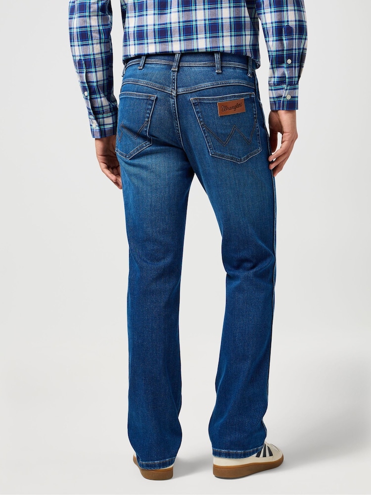Wrangler Verdant Tone Straight Fit Texas Authentic Jeans - Image 2 of 8