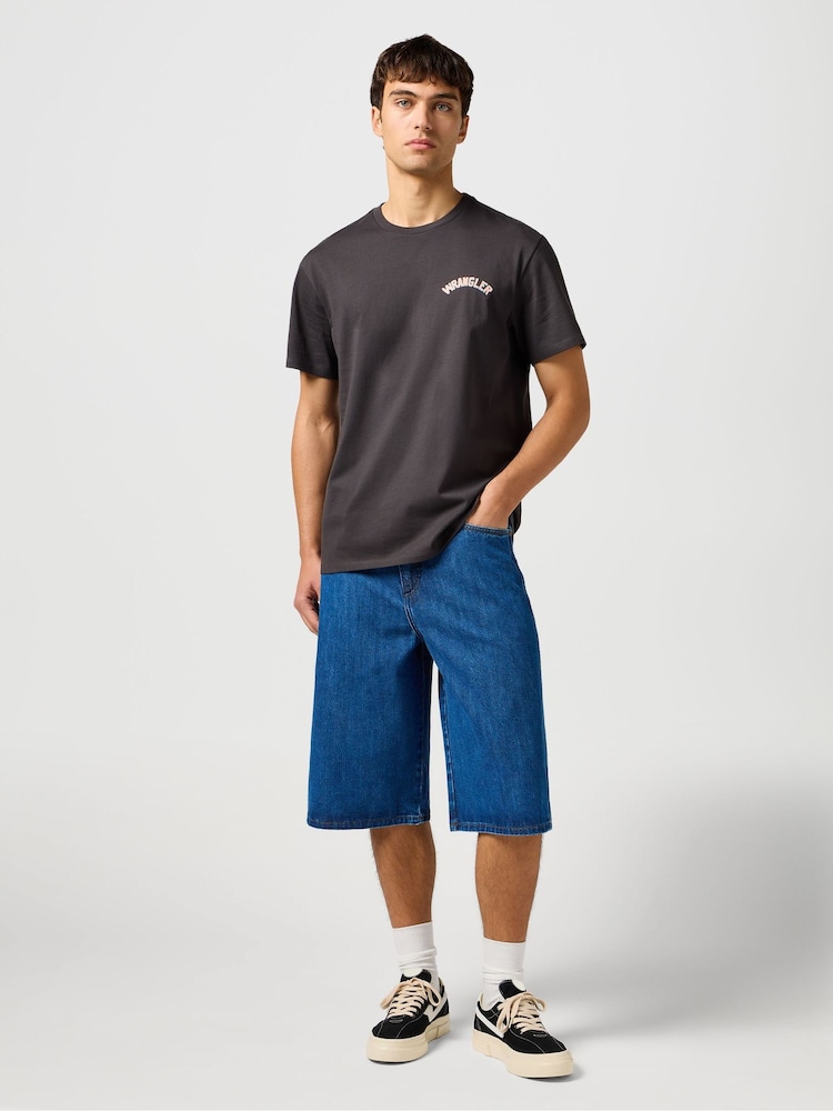 Wrangler Black Graphic T-Shirt - Image 9 of 10