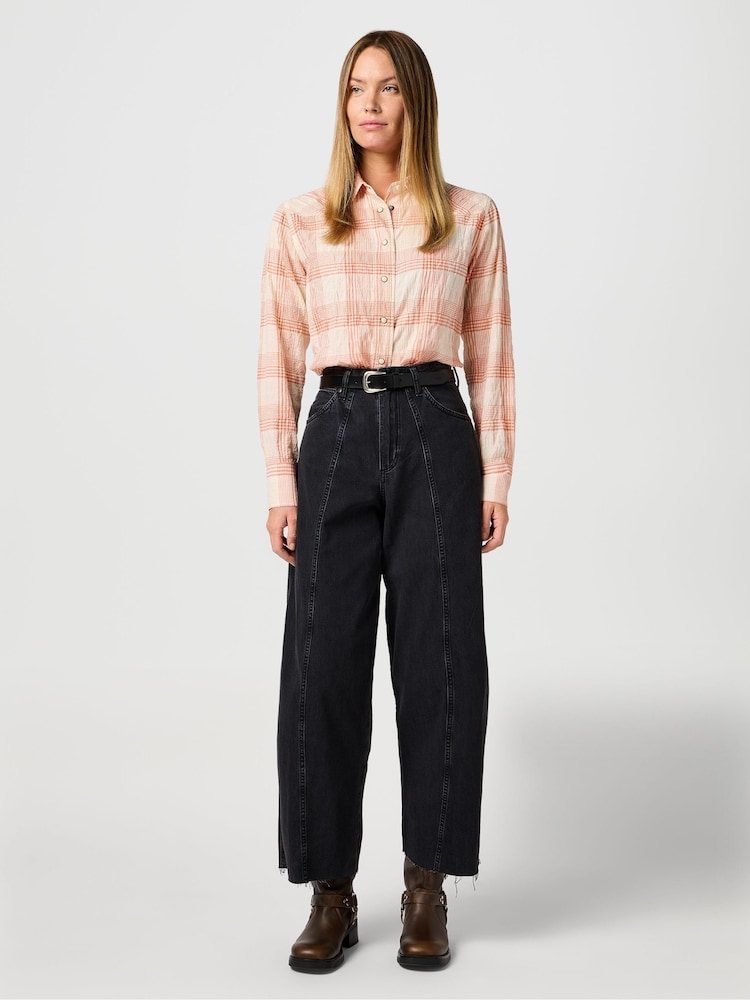 Wrangler Black Cowboy Barrel Jeans - Image 3 of 6