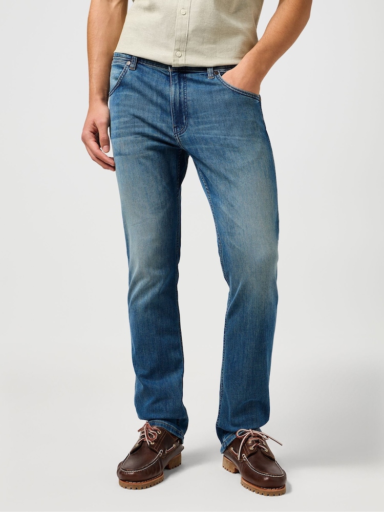 Wrangler Trail Tone Straight Fit Greensborough Jeans - Image 1 of 8