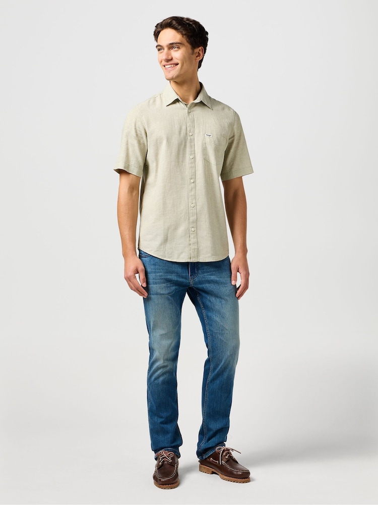 Wrangler Trail Tone Straight Fit Greensborough Jeans - Image 3 of 8