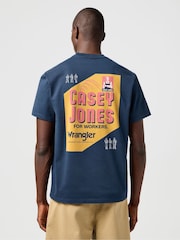 Wrangler Blue CJ Graphic T-Shirt - Image 1 of 7