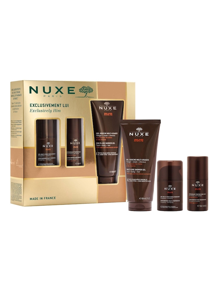 Nuxe Exclusively Him Bath & Body Gift Set (Worth £51) - Image 1 of 4