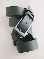 Grey Leather Belt - Image 2 of 3
